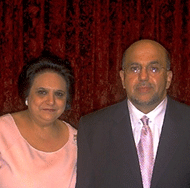 Pastor John and his wife Sylvia
